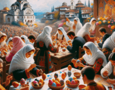 Descubre la Tradición de la Pintura de Huevos en la Celebración de la Pascua Ortodoxa en Bulgaria