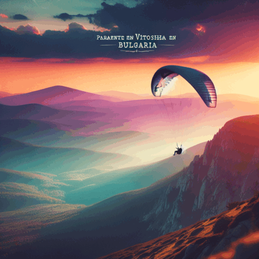 Parapente en Vitosha en Bulgaria.